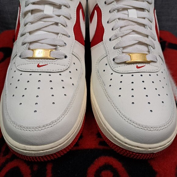 %Size 10 Nike Air Force 1 \'07 Athletic Department Men University Red / A 21 main image 10